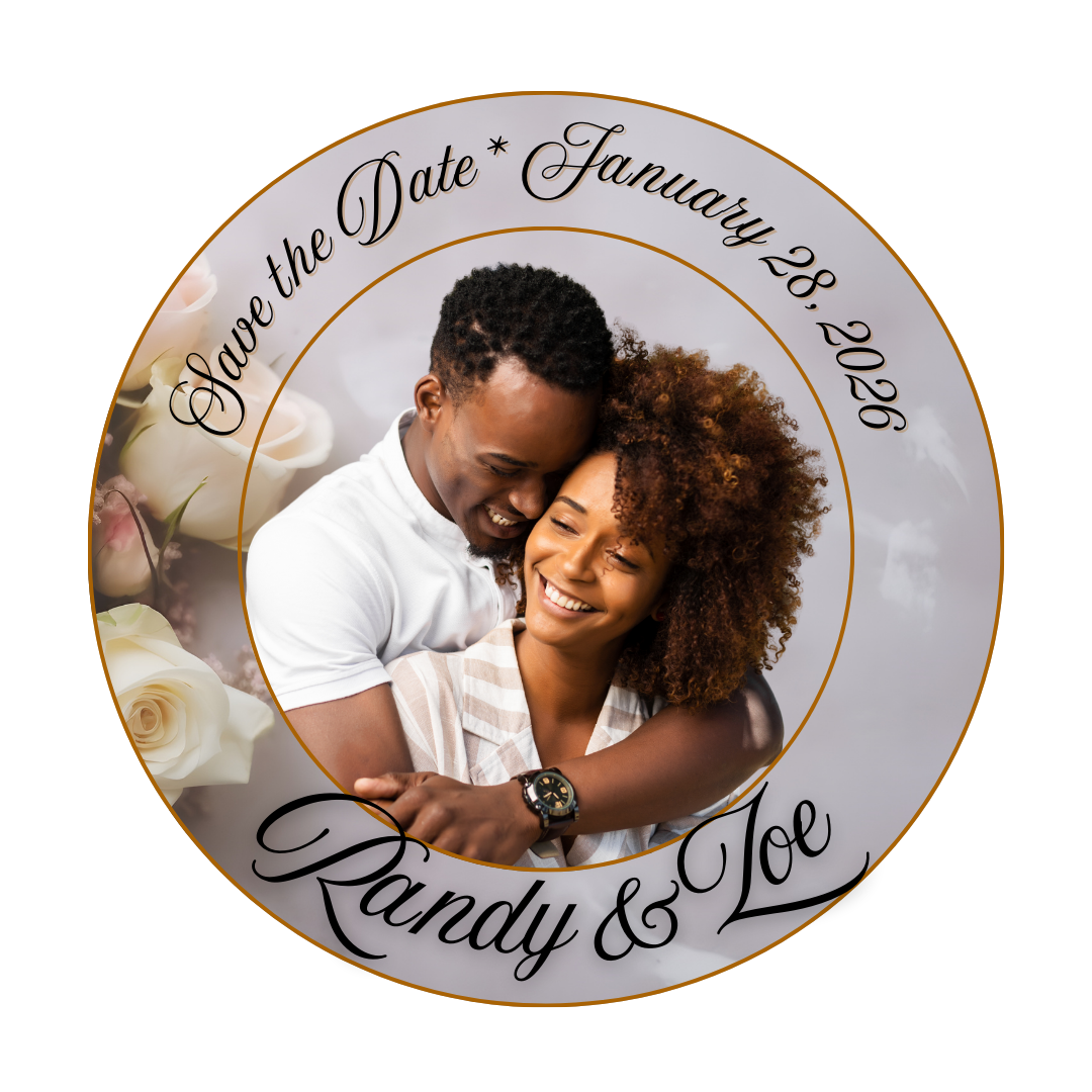 Save the Date customizable Photo key chain