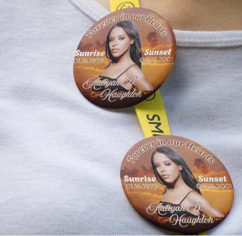 Sunset Memorial Badge Pin