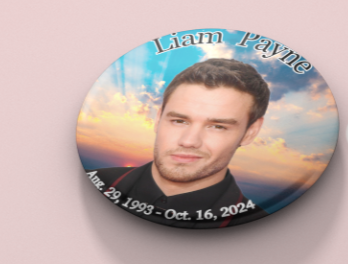 Simple Memorial Badge Pin