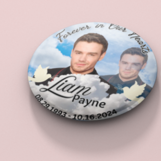 Blue Sky Memorial pin
