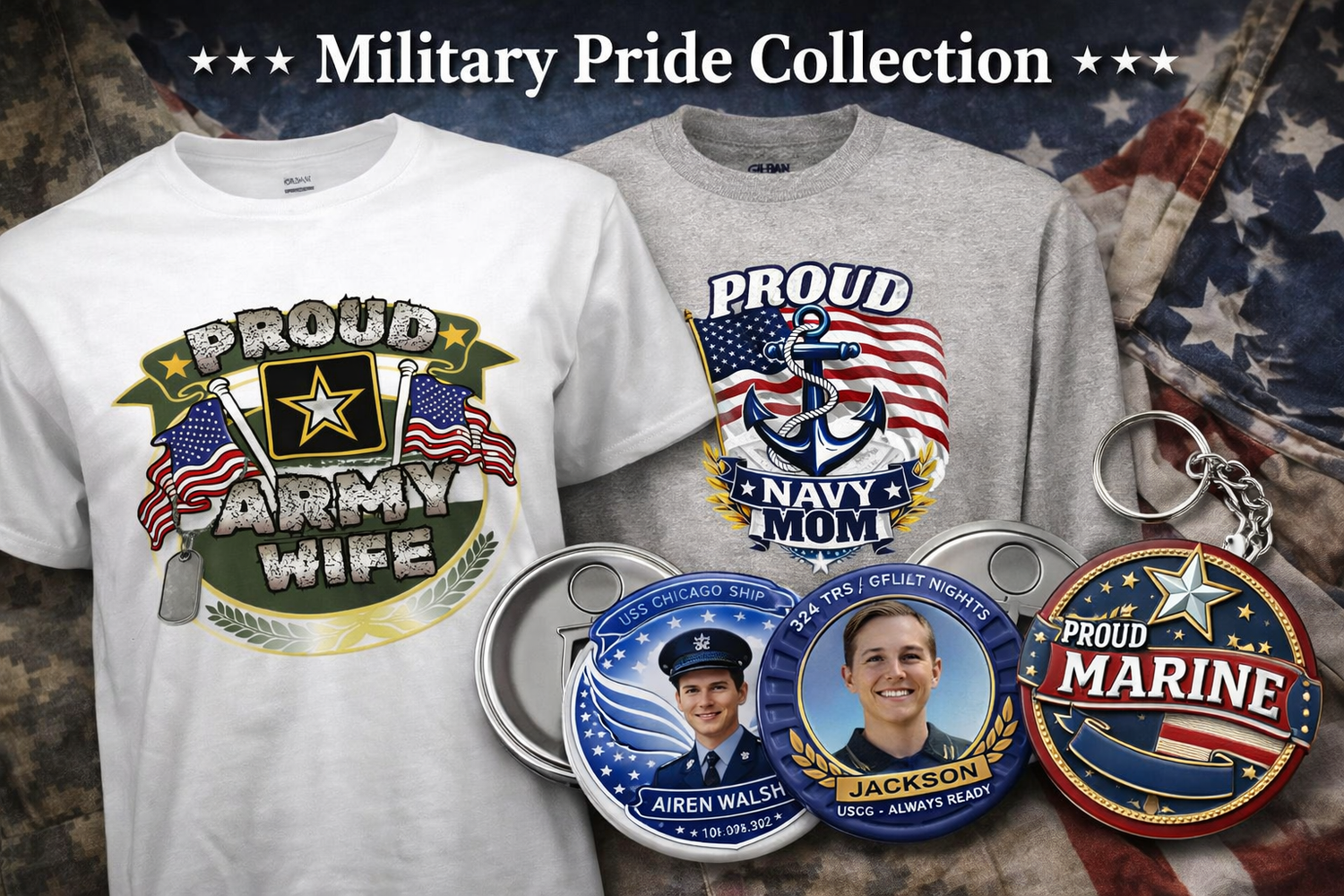 MILITARY PRIDE COLLECTION