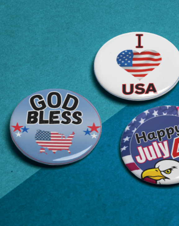 Patriotic USA PINS