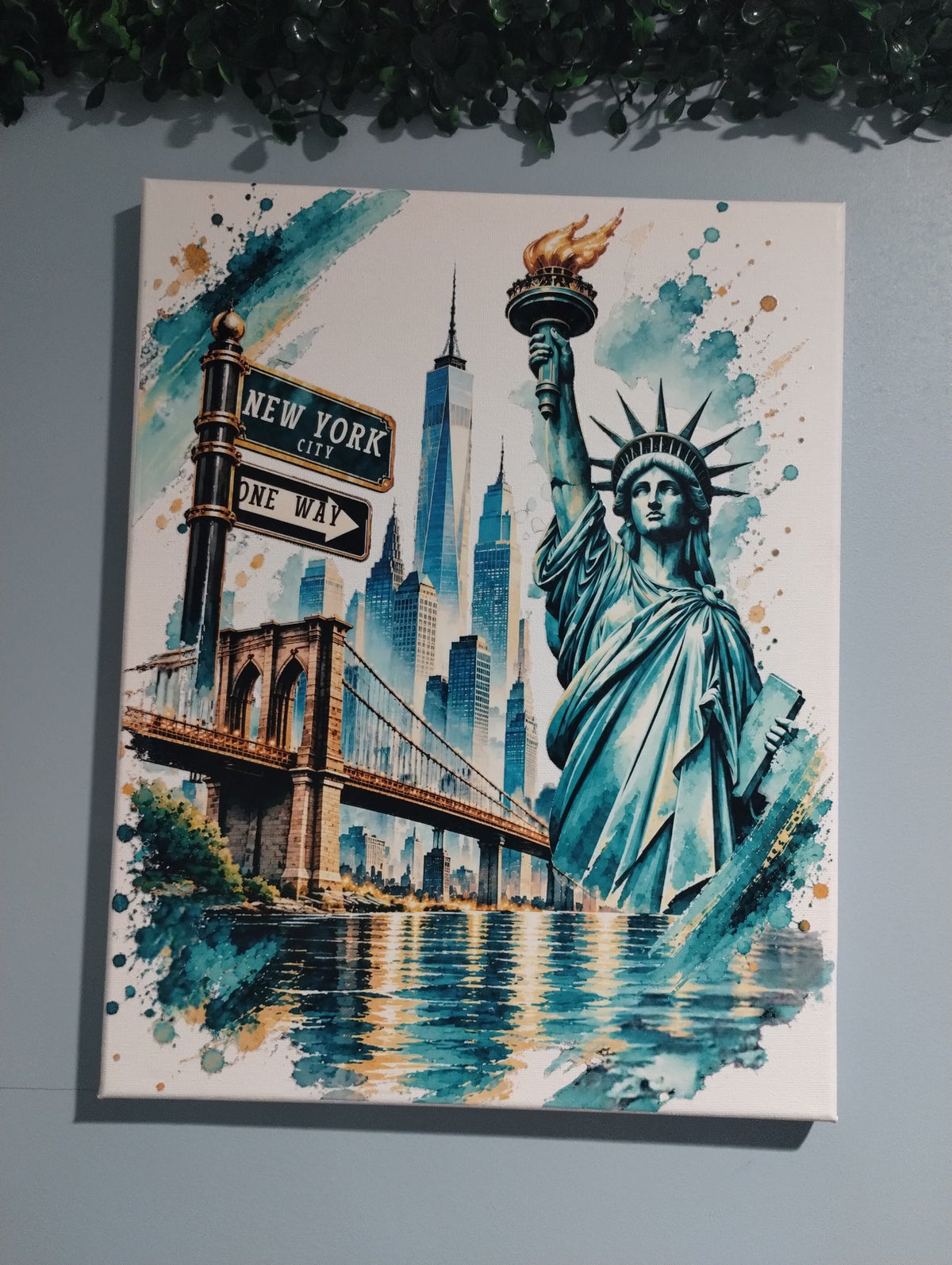 Empire State of Grace - 3-Piece Canvas Wall Art Set