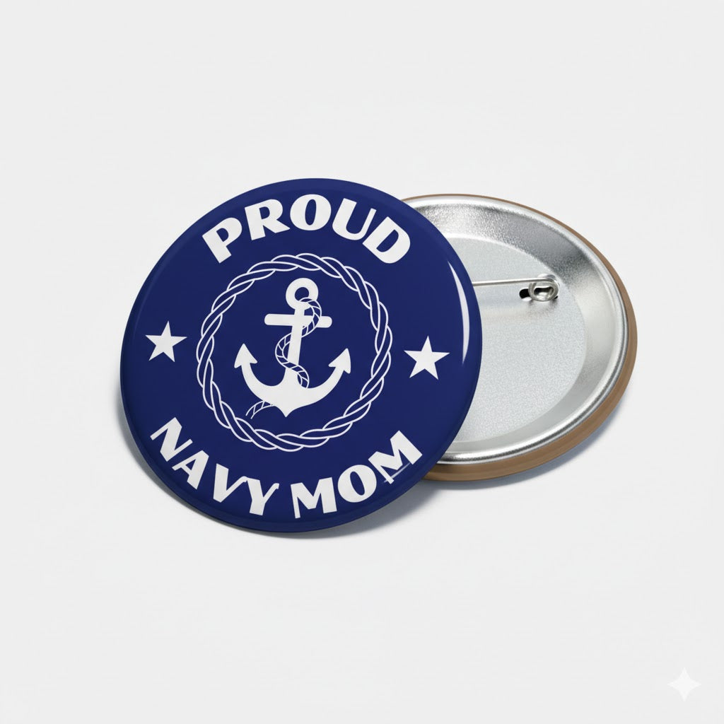 Military Family PINBACK BUTTONS