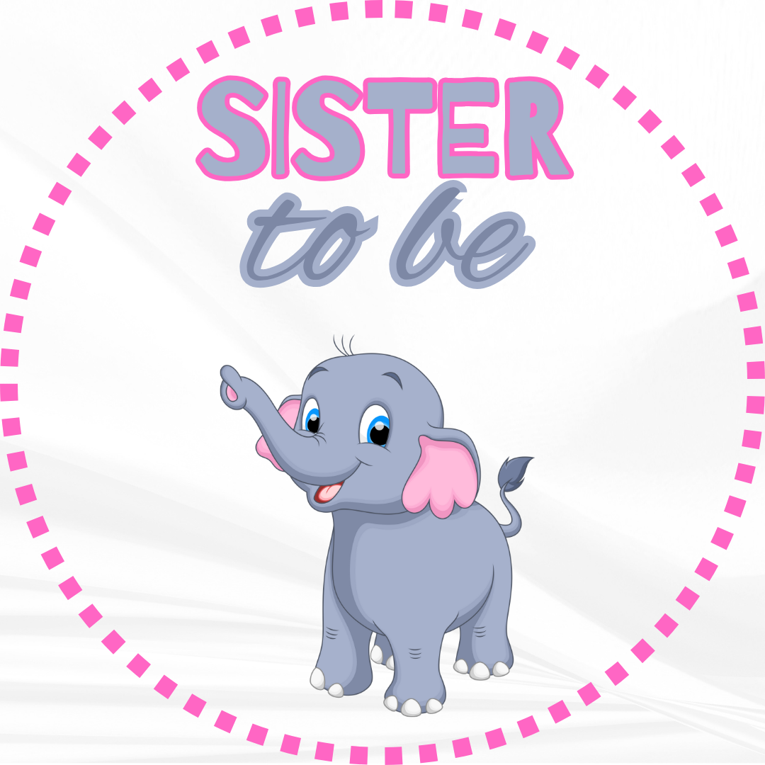 Baby Shower Family button pins
