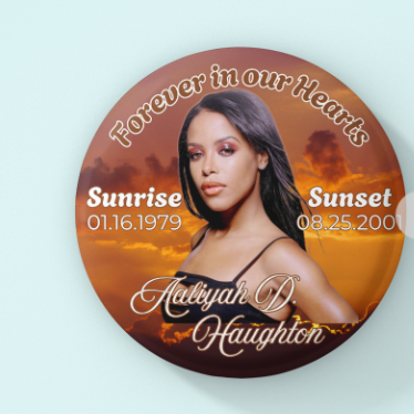 Sunset Memorial Badge Pin