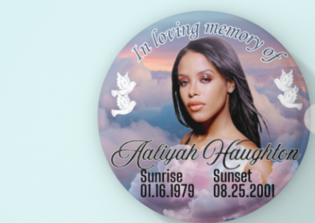 Dreamy Memorial Badge Pin