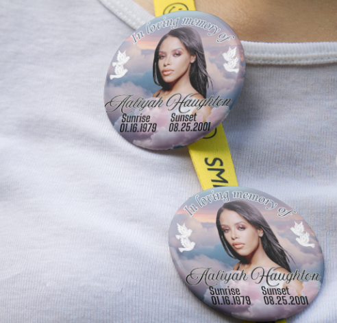 Dreamy Memorial Badge Pin