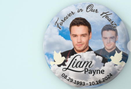 Blue Sky Memorial pin