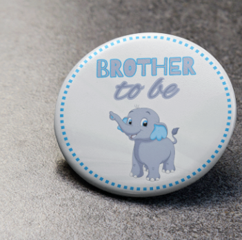 Baby Shower Family button pins