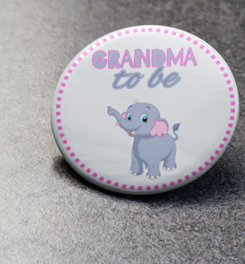 Baby Shower Family button pins