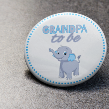Baby Shower Family button pins