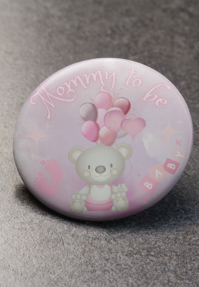 Dreamy daddy/mommy to be button pins