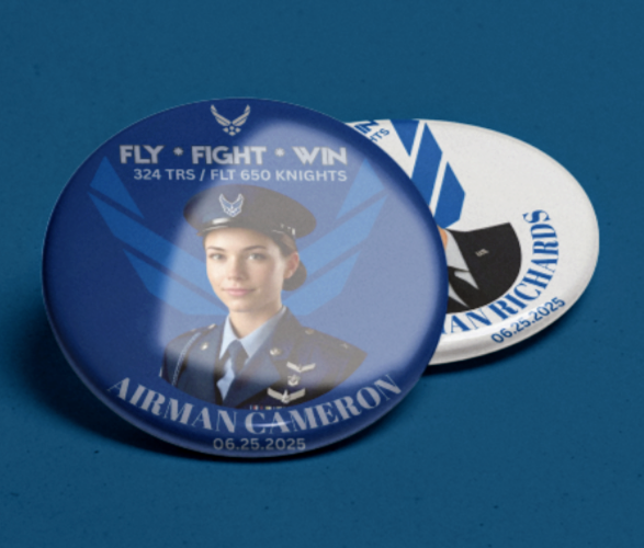 US Air Force Grad Pin