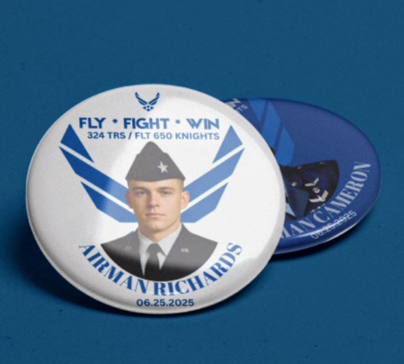 US Air Force Grad Pin