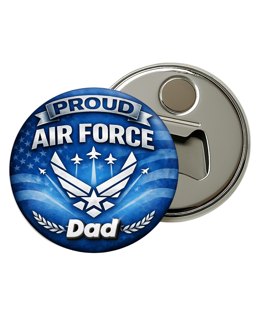 Military Family Bottle Openers – Custom 2.25-Inch Magnetic Keepsakes