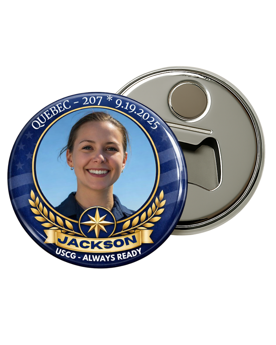 Coast Guard Magnetic Bottle Opener