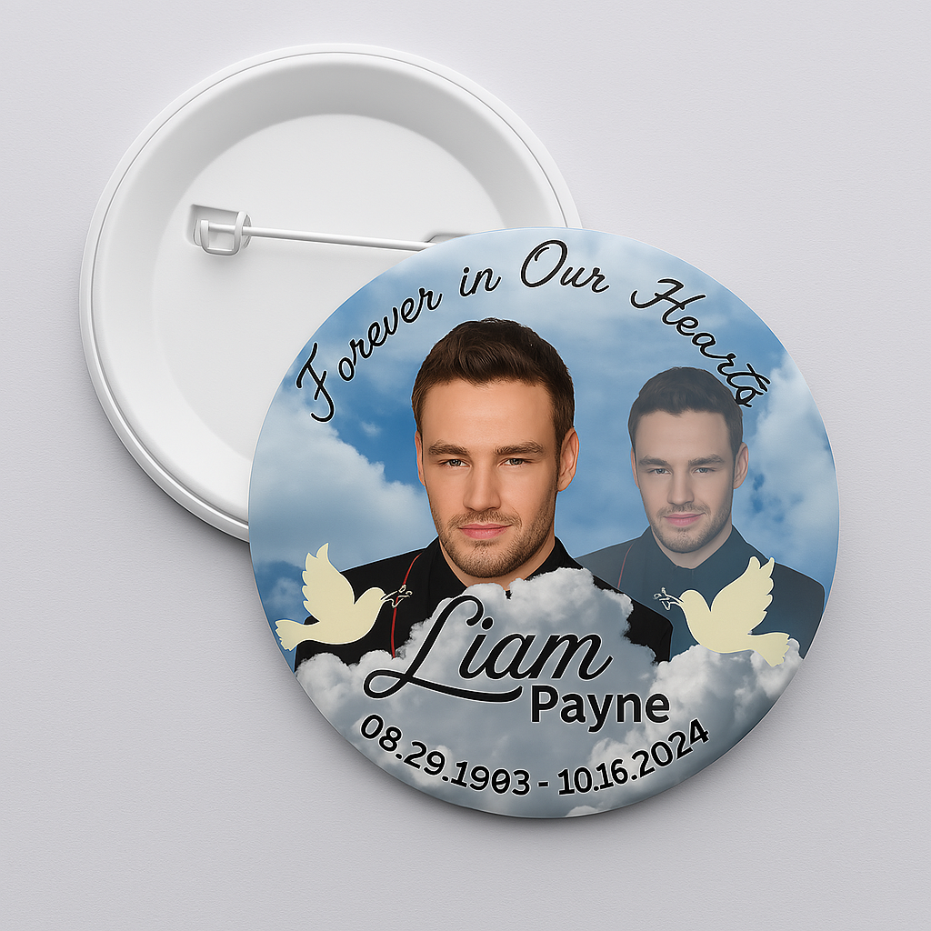 Blue Sky Memorial pin