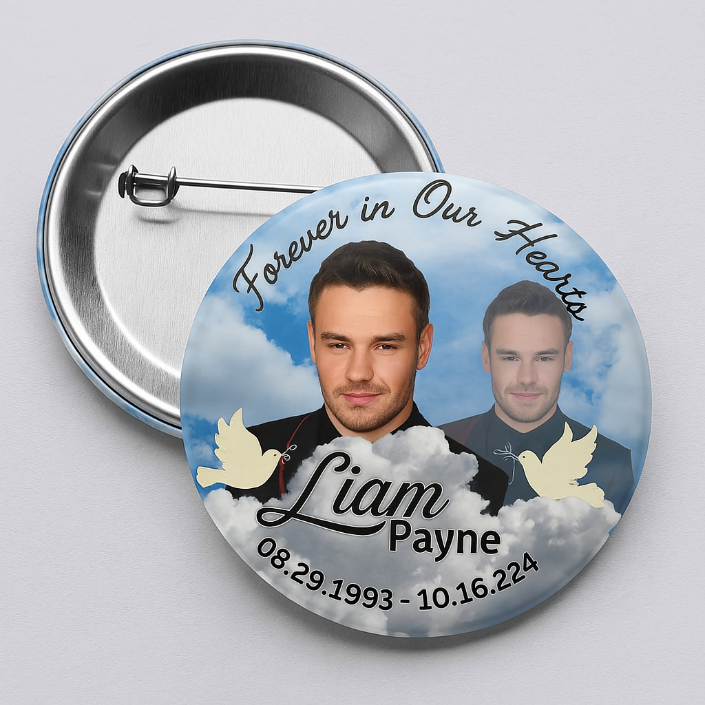 Blue Sky Memorial pin