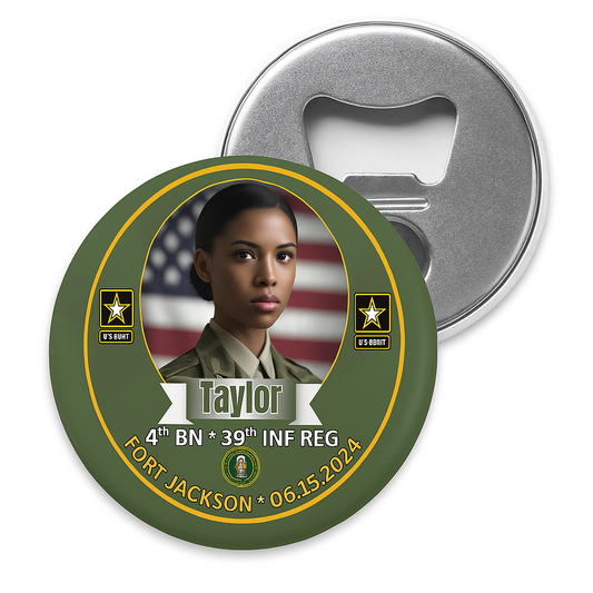 Army Magnetic Bottle Opener
