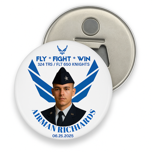 Air Force Magnetic Bottle Opener