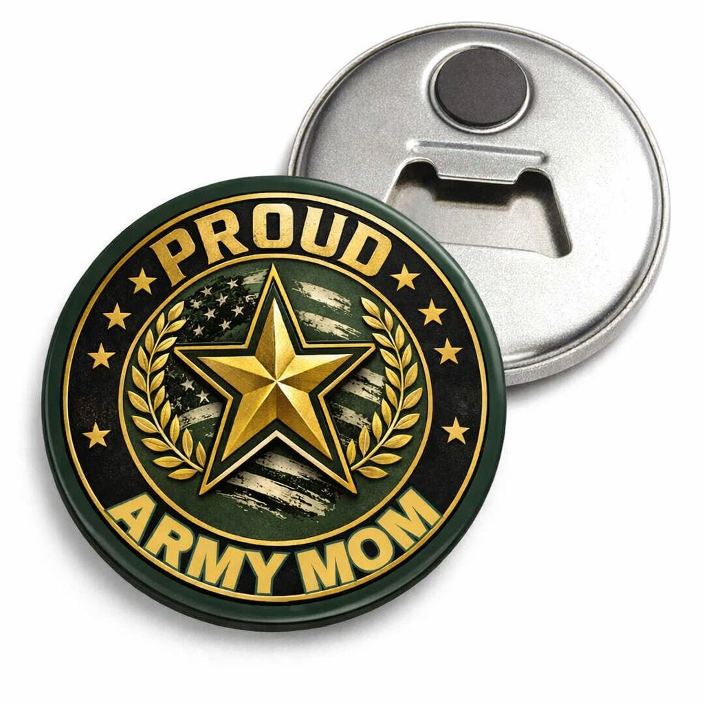 Military Family Bottle Openers – Custom 2.25-Inch Magnetic Keepsakes