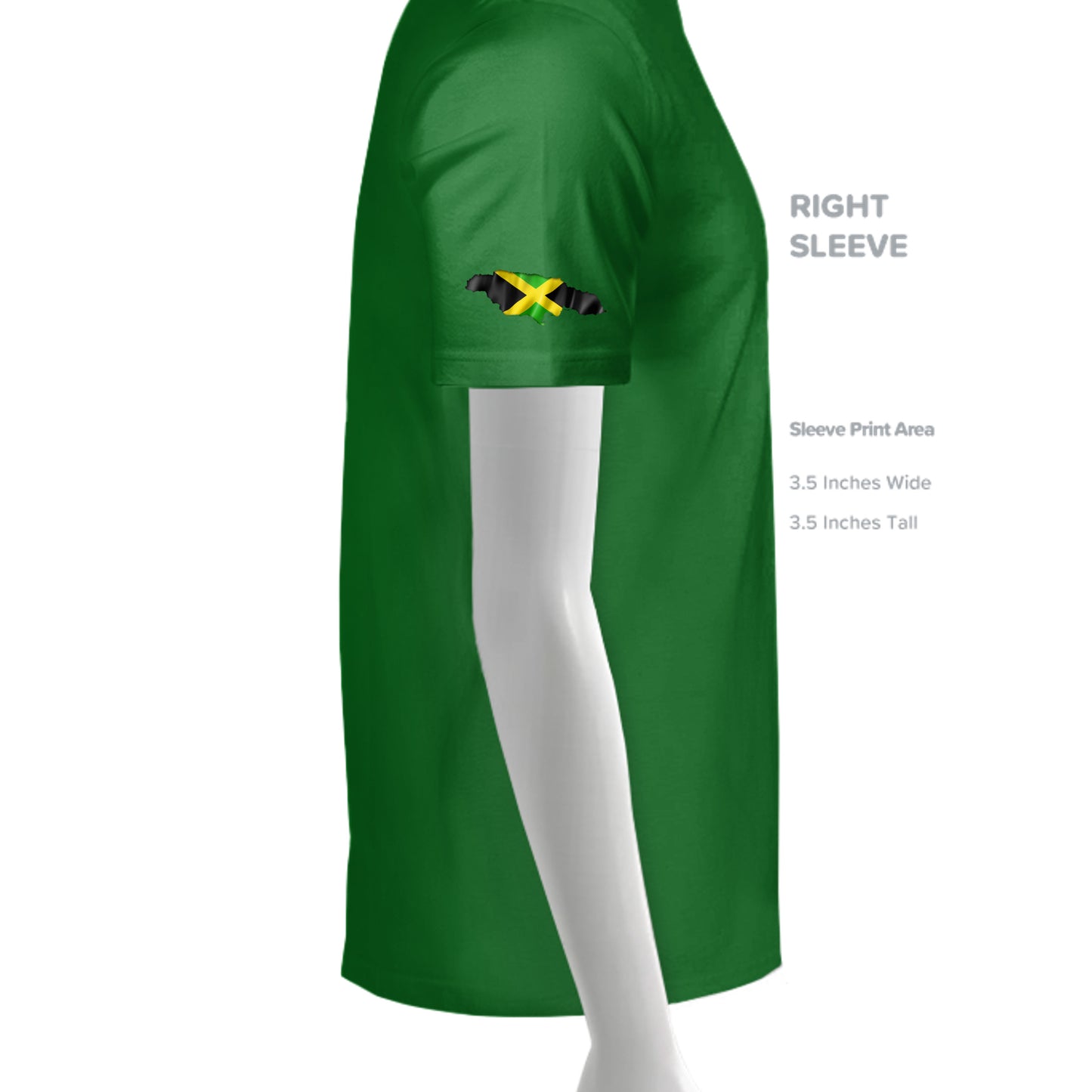 TURF GREEN - G500 - SLEEVE_RIGHT