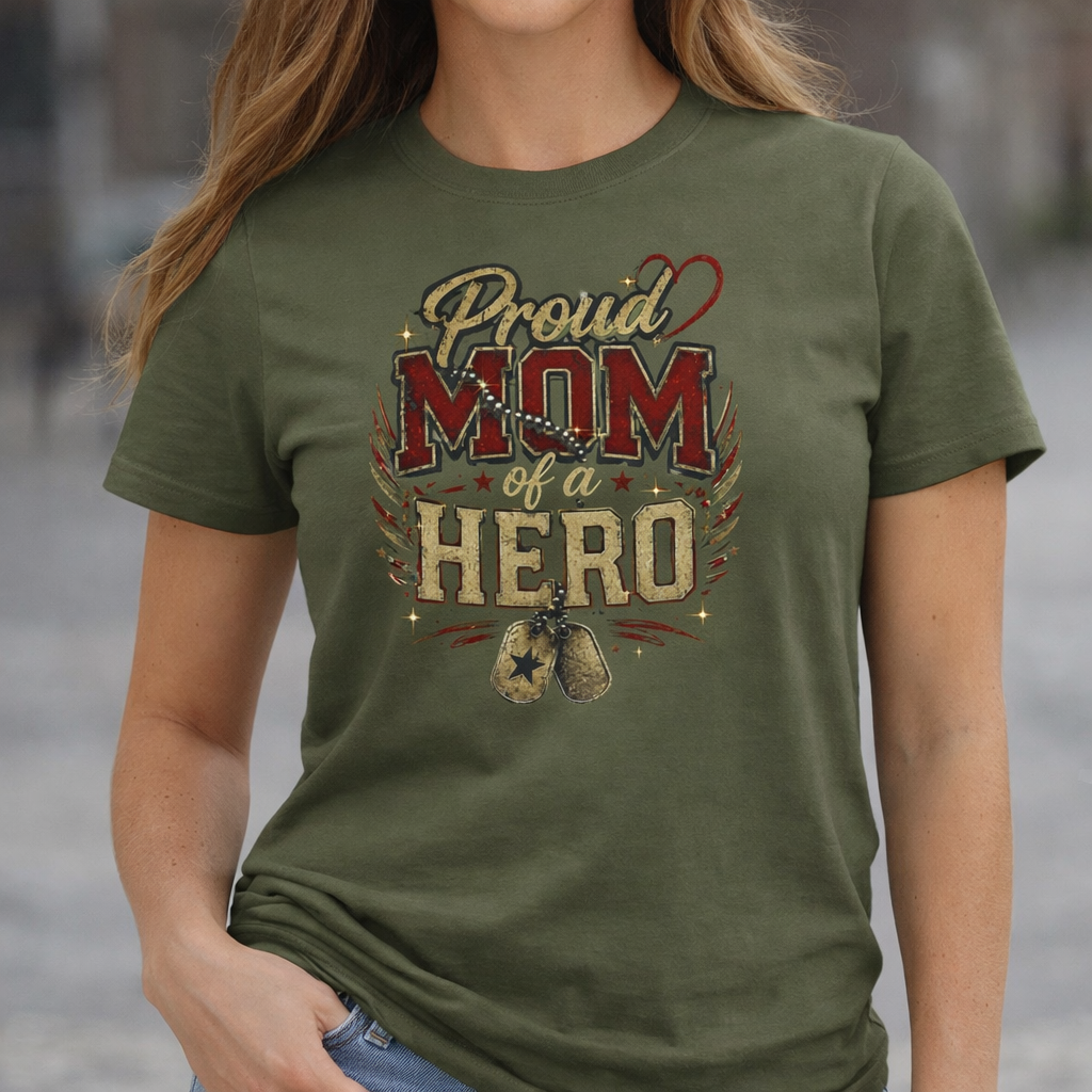 Proud Military Family Customizable TShirt for military families