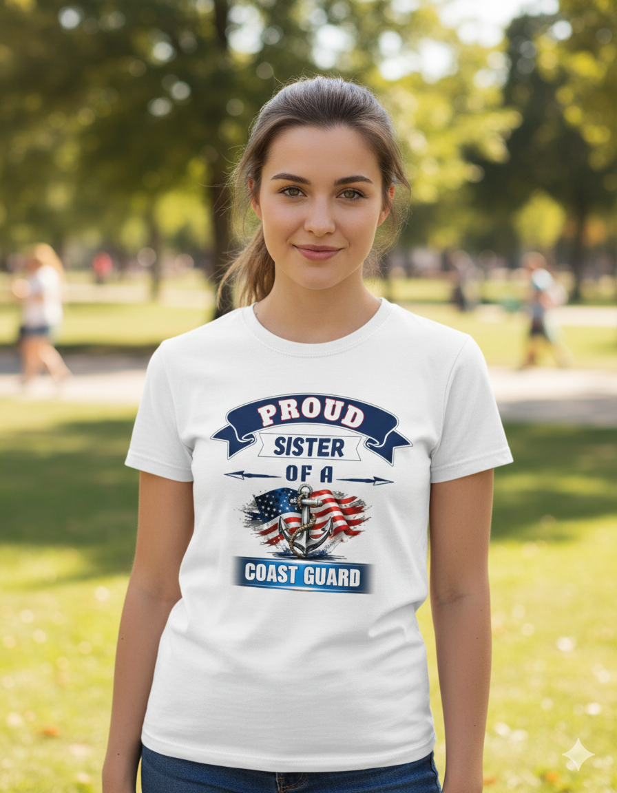 COAST GUARD FAMILY TSHIRT - CUSTOMIZABLE & UNISEX
