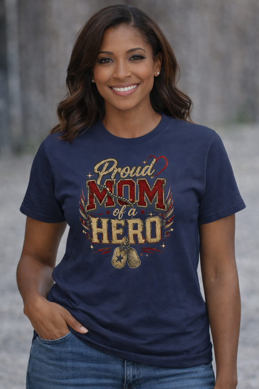 Proud Military Family Customizable TShirt for military families