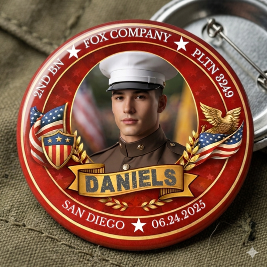 US Marine Commemorative Pin