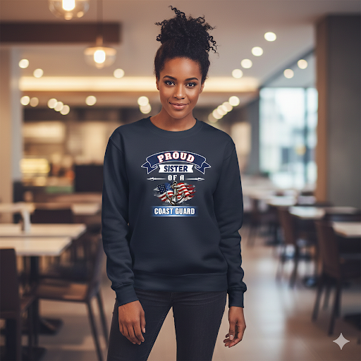 COAST GUARD FAMILY SWEATSHIRT - UNISEX & CUSTOMIZABLE