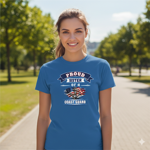 COAST GUARD FAMILY TSHIRT - CUSTOMIZABLE & UNISEX