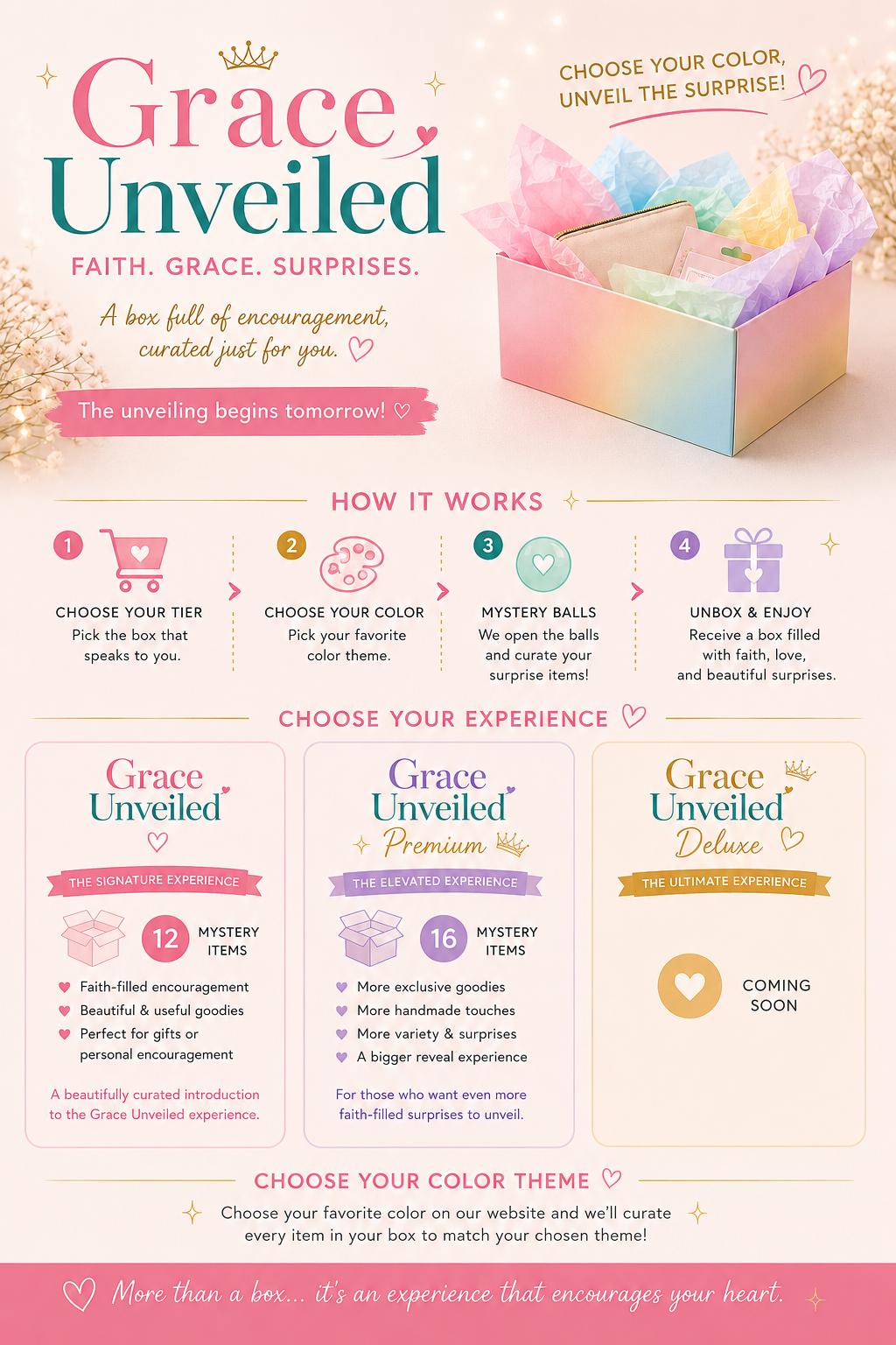 Grace Unveiled | Faith-Based Mystery Box